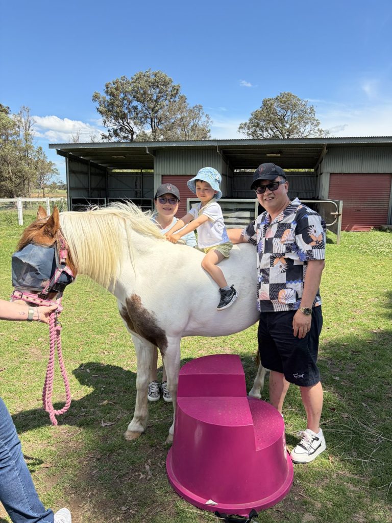 Pony rides at the ACJC Family Outing