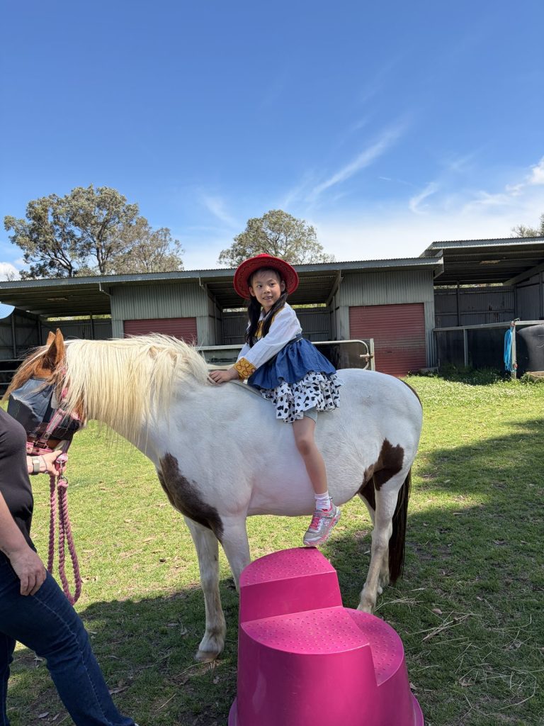 Pony rides at the ACJC Family Outing