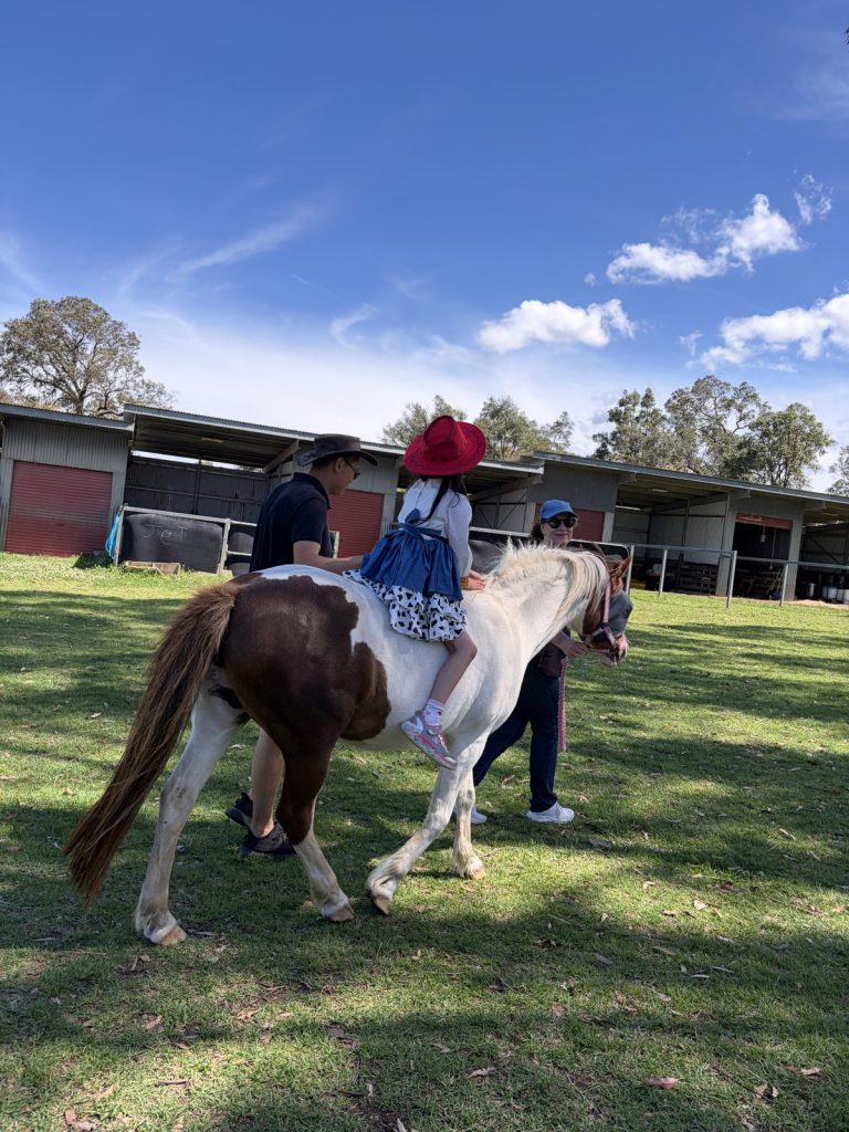 Pony rides at the ACJC Family Outing