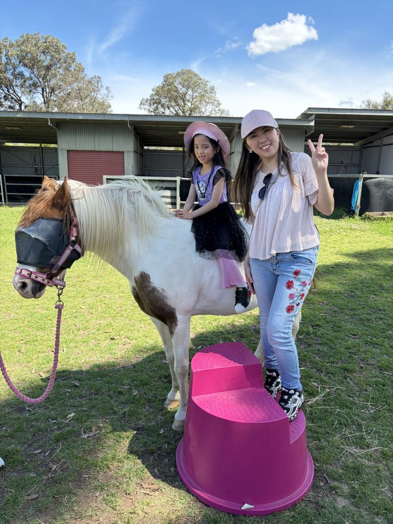 Pony rides at the ACJC Family Outing